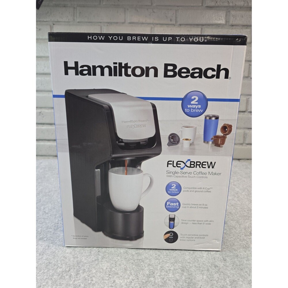 Hamilton Beach FlexBrew Single-Serve CoffeeMaker - Model 49900